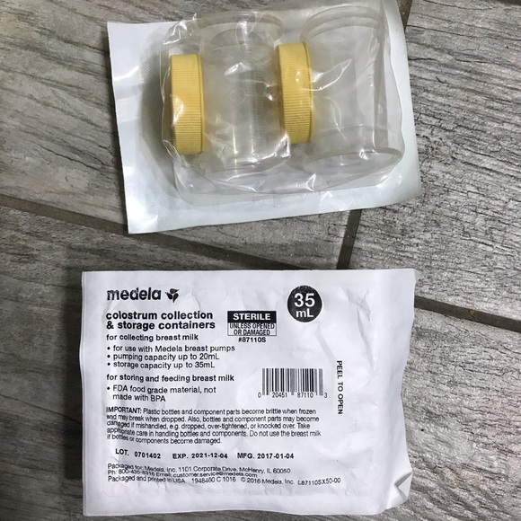 Breast Milk Collections-Shells,Container, Pump,Pad - Picture 6 of 10
